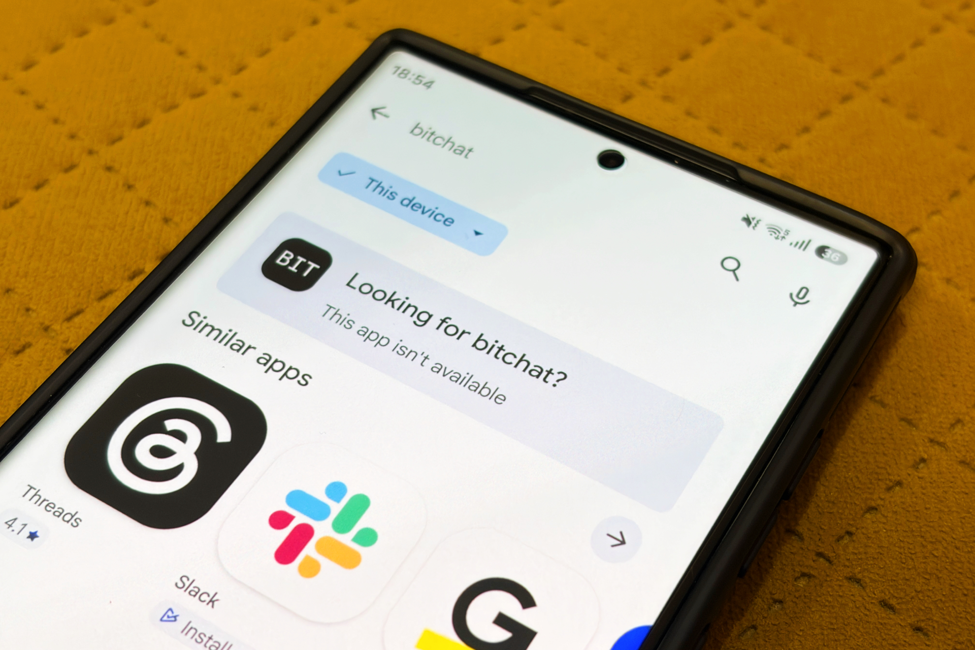 Bitchat removed from India's app stores after government order