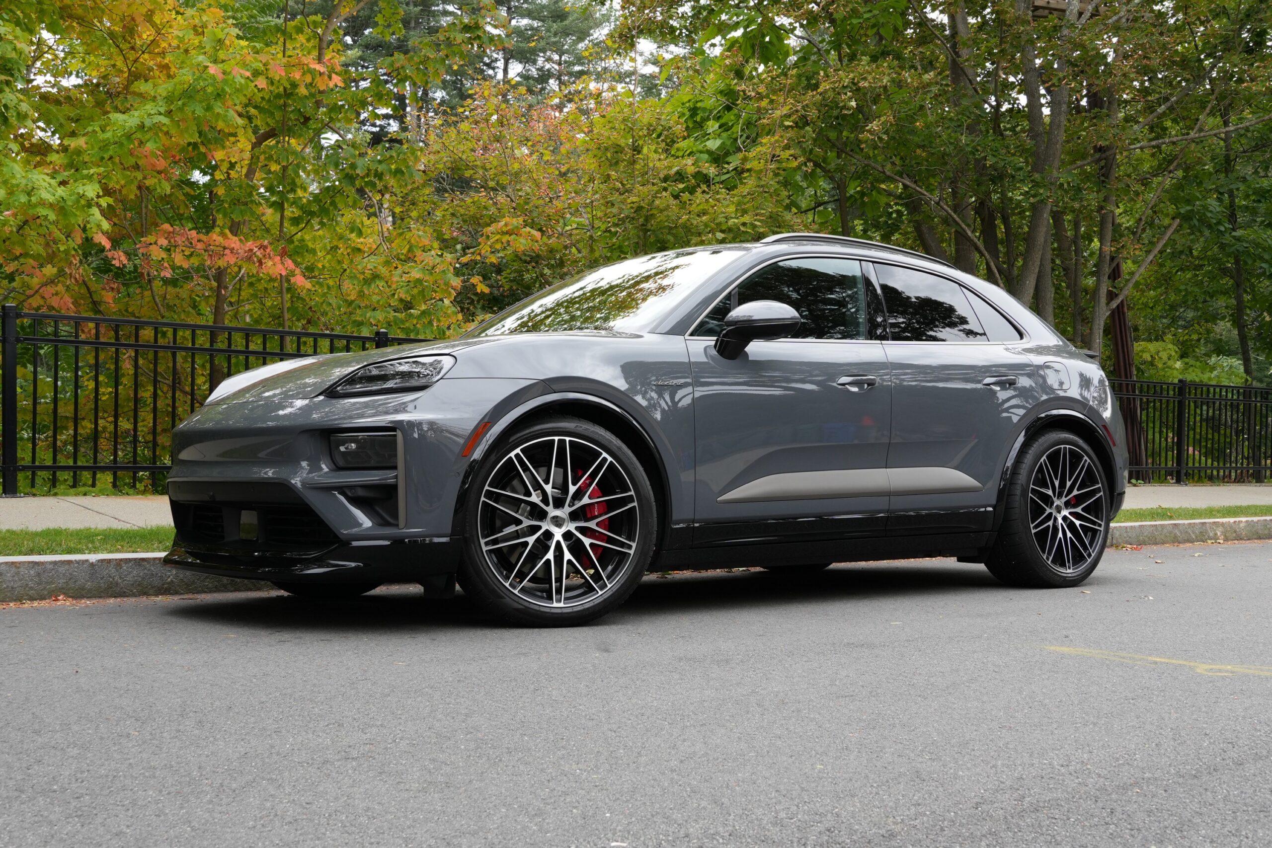 Electric Porsche Macan Turbo Tests Whether a Crossover Can Be a Sports Car